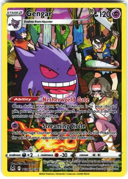 Pokemon Card- Gengar SWSH11: Lost Origin Trainer Gallery #TG06/TG30 - Image 1