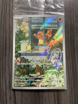 Charmander 044 Obsidian Flames Black Star Promo Pokemon Card Sealed - Image 1