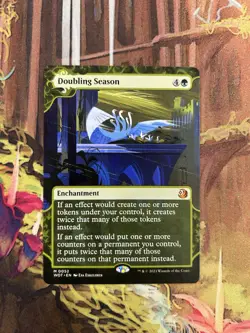Doubling Season Borderless NM Wilds of Eldraine: Enchanting Tales MTG - Image 1