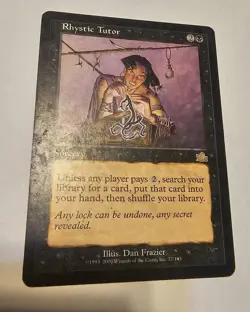 Rhystic Tutor Prophecy MTG Magic The Gathering HP - Image 2