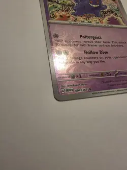 Pokemon Gengar TCG Scarlet & Violet 151 Card 094/165 Reverse Holo NM - Image 2