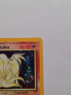 Pokemon TCG Ninetales Base Set 12/102 Holo Unlimited Holo Rare - Image 3