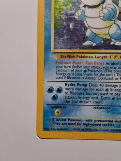 Blastoise - 2/102 - Holo Rare - Base Set - Pokemon Card - LP - Image 5