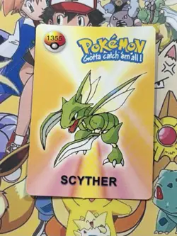 Pokemon Charizard Vintage Pocket Monsters Vending HOLO Prism Sticker 1998 - Image 2