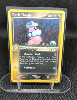 Pokemon TCG EX Team Rocket Returns - Dark Flaaffy Non Holo Rare 33/109 - Image 1