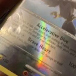 Pokemon Staraptor Reverse Holo 16/130 DP Diamond & Pearl HP - Image 2