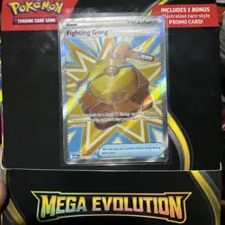 Fighting Gong 168/132 Full Art Pokemon TCG Mega Evolutions NM/M - Image 1