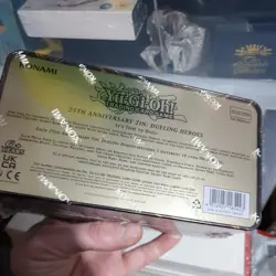 YuGiOh Dueling Heroes Tin : 1st Edition : 2023 25th Anniversary Mega Tin : New 4012927165423 - Image 3