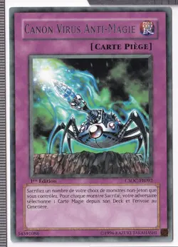 Canon Virus Anti-Magie 1ere Edition R - CSOC-FR092 - Carte Yu-Gi-Oh Francaise - Image 1