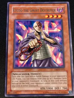 Kycoo the Ghost Destroyer DB2-EN002 - Rare - LP - Goat Format - Image 1