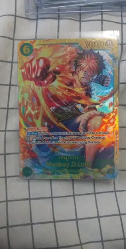 Monkey.D.Luffy OP13-118 SEC Carrying On His Will One Piece NM - Image 1