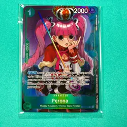 Perona (Illustration Box Vol.4) R One Piece Promotion Cards OP09-034 Sealed - Image 1