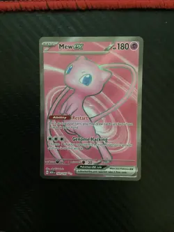 Mew ex - 193/165 - Pokemon 151 Full Art Ultra Rare Card NM - Image 1