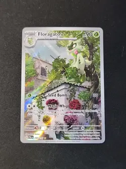 Pokemon TCG Floragato Scarlet & Violet Paldea Evolved Holo Card 197/193 Full Art - Image 1