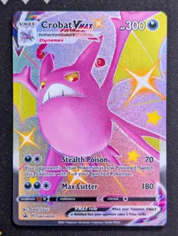 Crobat VMAX - SWSH099 SWSH: Sword & Shield Promo Cards Pokemon NM Holo - Image 1