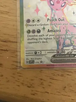 Umbreon ex SVP176 Scarlet & Violet Promo Holo EX Pokemon Card - Image 5