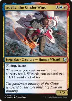 2x Adeliz, the Cinder Wind (Dominaria) Magic the Gathering MTG (NM) - Image 1