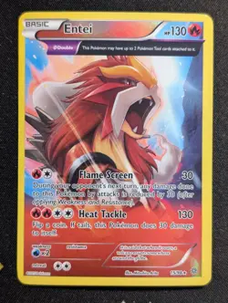 Entei (15) 15/98 XY - Ancient Origins Pokemon LP Reverse Holo - Image 1