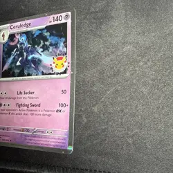 Ceruledge NM Pokemon Day 2024 Cosmos Holo Paldean Fates 040/091 Pokemon TCG - Image 3