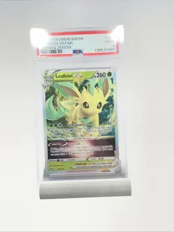 2023 Pokemon SWSH Crown Zenith Leafeon VSTAR 14/159 GEM MINT - PSA 9 - Image 1