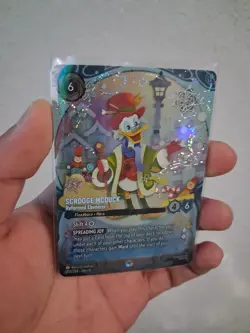 Disney Lorcana Winterspell Scrooge McDuck Reformed Ebenezer Enchanted 235/204 - Image 2