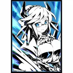 Yu-Gi-Oh Monochrome House Dragonmaid doujin Card Sleeve Protector - Image 1