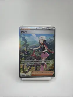 Pokemon Dawn 129/094 Full Art Holo Trainer Card English TCG - Image 1