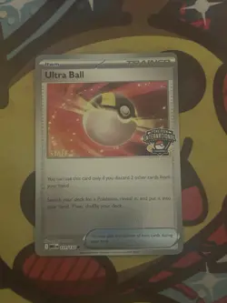 Pokemon STAFF Ultra Ball 131/132 EUIC Promo European International Championships - Image 1
