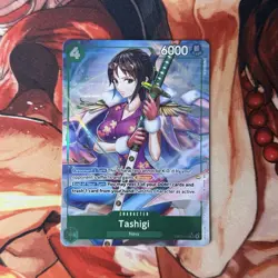 Tashigi EB03-018 SR Alt Art Heroines Edition ENGLISH One Piece CCG - Image 1