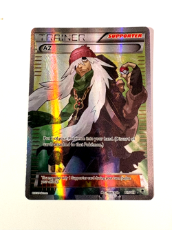 Trainer AZ - 117/119 Textured Full Art Holo Phantom Forces 2014 MP Pokemon Card - Image 1