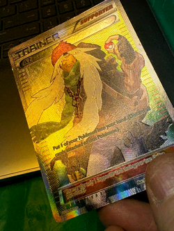 Trainer AZ - 117/119 Textured Full Art Holo Phantom Forces 2014 MP Pokemon Card - Image 3