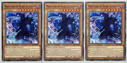 x3 Magician Of Dark Illusion LDS3-EN084 (NM) Common 1st Edition Yu-Gi-Oh! Card - Image 1