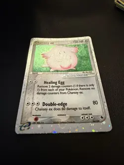 Pokemon Chansey ex 96/109 EX Ruby & Sapphire Holo Ultra Rare 2003 Card LP+ - Image 2
