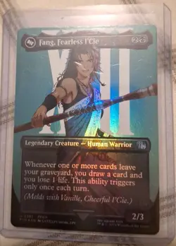 Fang, Fearless l'Cie (Borderless) Final Fantasy Foil - Image 1