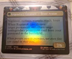 Fang, Fearless l'Cie (Borderless) Final Fantasy Foil - Image 2