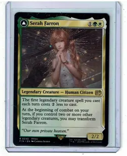 Serah Farron / Crystallized Serah - Final Fantasy - Magic the Gathering - Image 1
