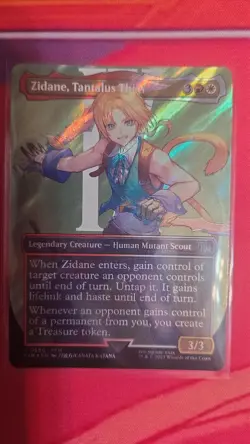 Zidane Tantalus Thief [SURGE FOIL]- Final Fantasy - (Magic: the Gathering) CF - Image 1