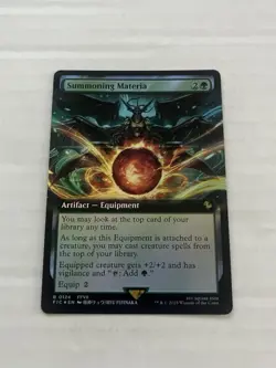 Summoning Materia (Surge Foil) Commander: Final Fantasy Foil - Image 1
