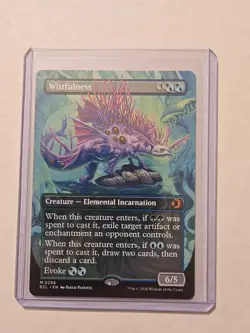 Wistfulness (Borderless) - Lorwyn Eclipsed - NM - Mythic - Creature - Image 1