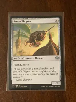 Magic the Gathering Kaladesh Snare Thopter - Image 1