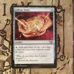 Fellwar Stone Commander: Kamigawa: Neon Dynasty Regular - Image 1