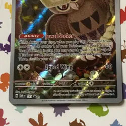 Pokemon Noctowl TCG SVP141 Stellar Crown Black Star Promo Card NM/MT Condition - Image 2