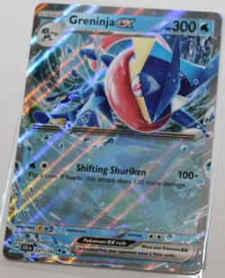 Pokemon 2024 Stellar Crown "Greninja" ex 041/142 Holo Double Rare - Image 3
