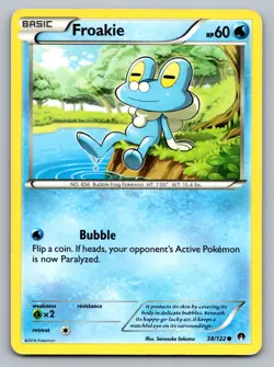 Pokemon TCG XY - BREAKpoint Froakie 38/122 - Image 1