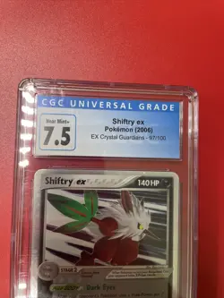 Shiftry ex 97/100 Holo Rare CGC 7.5 Near Mint+ Pokemon EX Crystal Guardians 2006 - Image 2