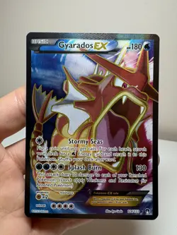 Pokemon TCG Gyarados-EX Breakpoint 114/122 Holo Full Art Ultra Rare - Image 1