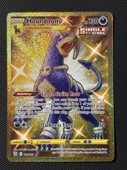 2021 Pokemon SWSH Battle Styles 179/163 Houndoom - Image 1