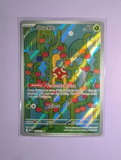 Shuckle 136/132 Illustration Rare IR - Mega Evolution 2025 ME01: Pokemon - NM - Image 1