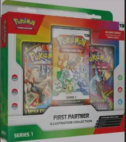 Pokemon First Partner Illustration Collection Series 1 Presale Ships 3/30 - 4/9 - Image 1