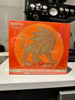 Pokemon Sun & Moon Base Set Elite Trainer Box ETB (Solgaleo) Factory Sealed MINT - Image 1